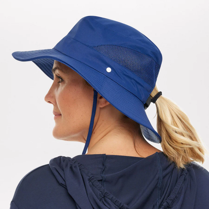 Cappello da sole da donna con protezione UV per tutti i giorni e con fessura per coda di cavallo per maggiore praticità