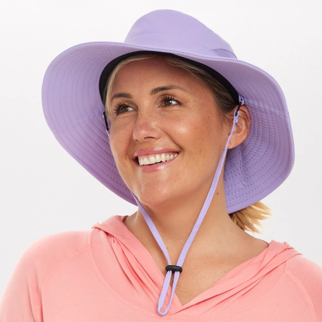 Chapeau de soleil de protection UV quotidien pour femmes avec fente pour queue de cheval pour plus de commodité