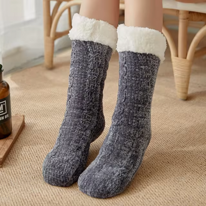 Fleece-Lined Fuzzy Socks