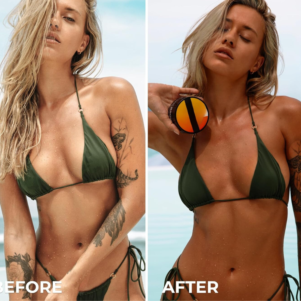 Crema bronceadora de playa para resultados rápidos - Soft Brown