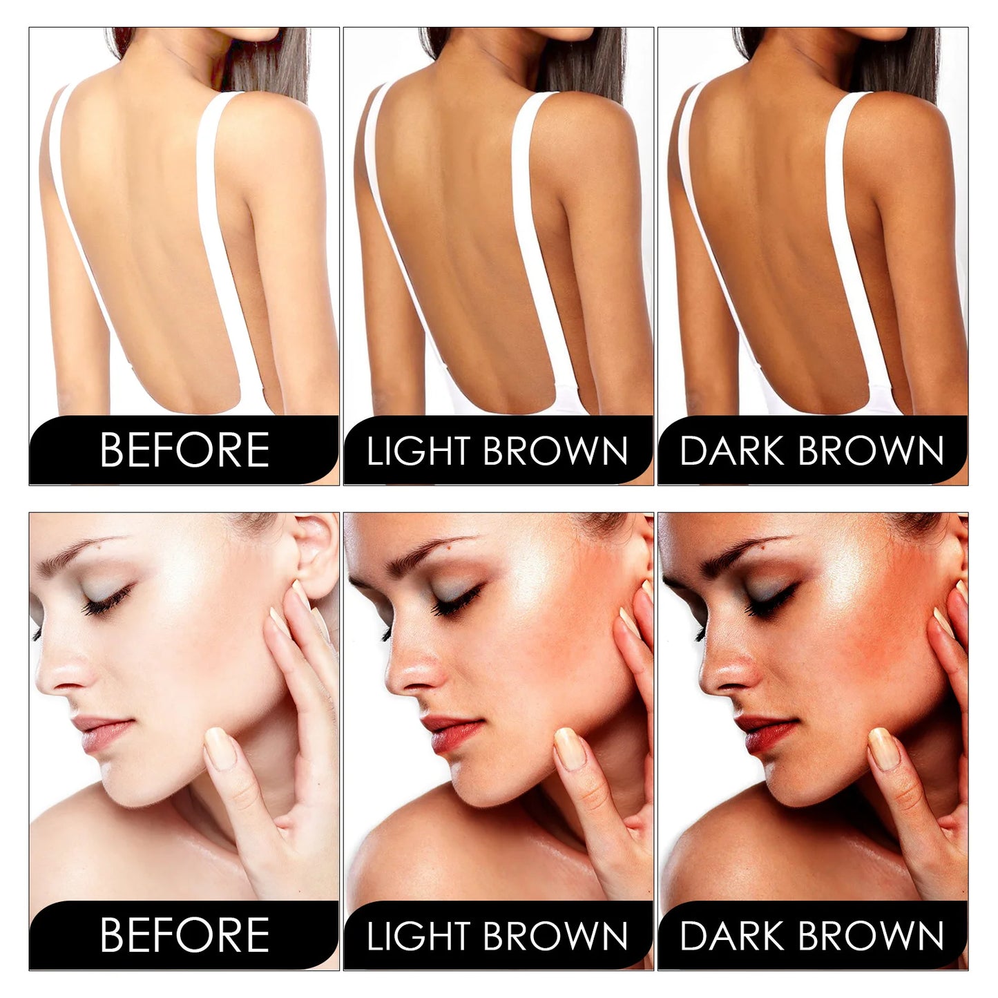 Crema bronceadora de playa para resultados rápidos - Soft Brown