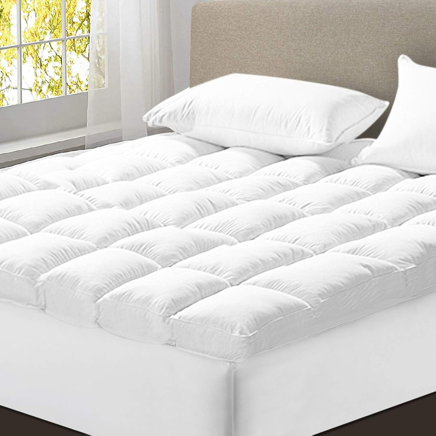 Luxury Top Mattress Topper – Ultimate Comfort for Restful Sleep