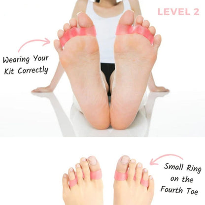 Silicone Invisible Toe Separators