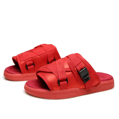 Unisex Ultralight Comfortable Slides with Custom-fit adjustable straps