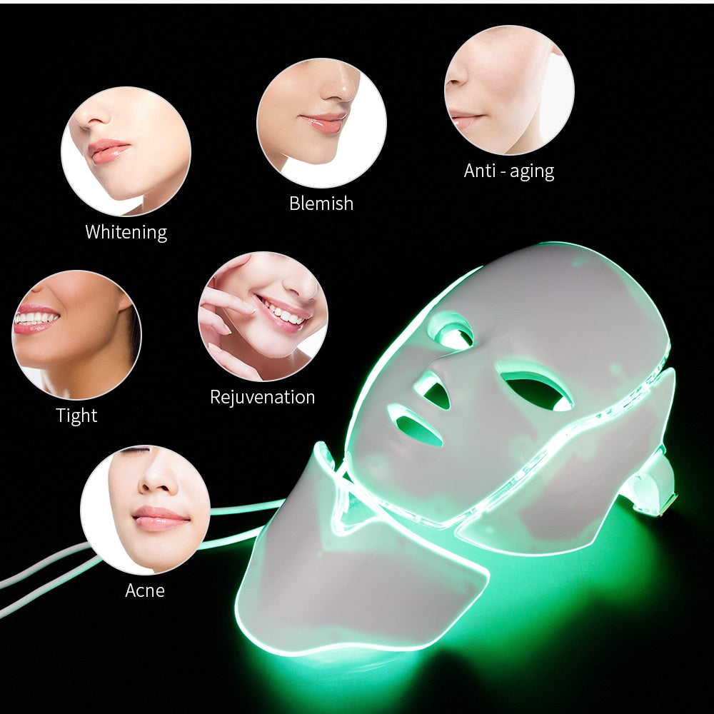 Maschera LED per terapia della luce